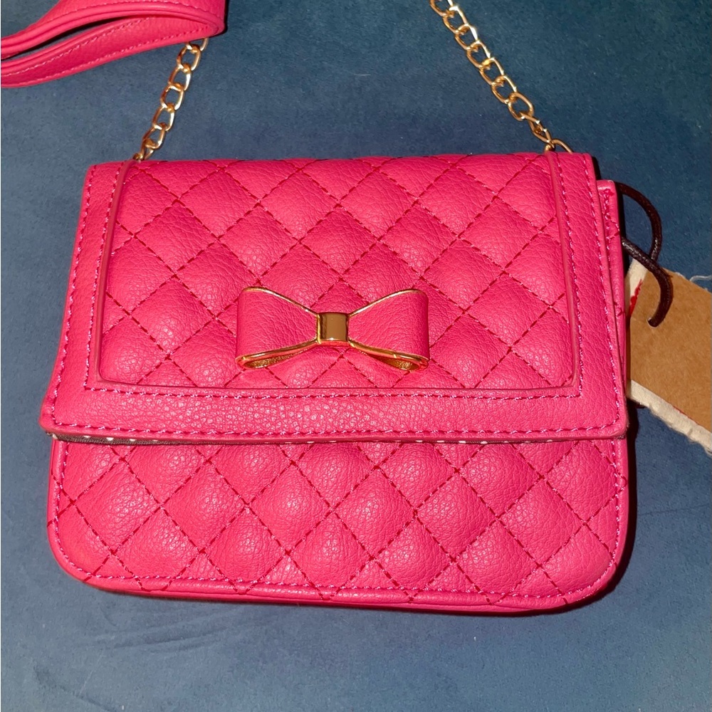 🌟2/$40 Pink Quilted Purse